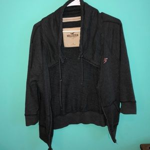 Hollister sweatshirt jacket